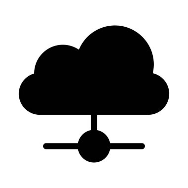 glif düz vektör simgesi paylaşma