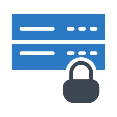 özel glyph renk vektör simgesi