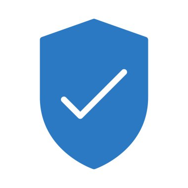 koruma glif simge renk vektör