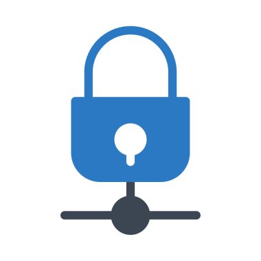 glyph renkli vektör simgesini paylaşma