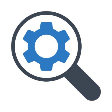 glyph renk vektör simgesini ayarlama