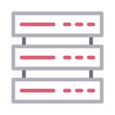 sunucu renk çizgisi simgesi