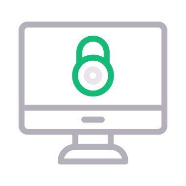 ekran renk çizgisi simgesi