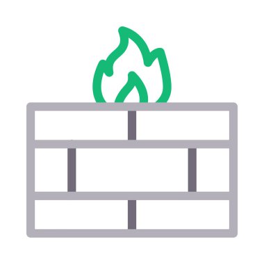 güvenlik renk çizgisi simgesi