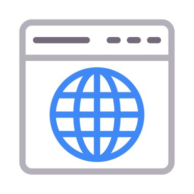 veritabanı renk çizgisi simgesi