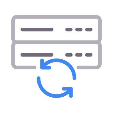 sunucu renk çizgisi simgesi