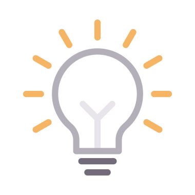 fikir renk çizgisi simgesi