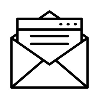 çevrimiçi ince çizgi simgesi