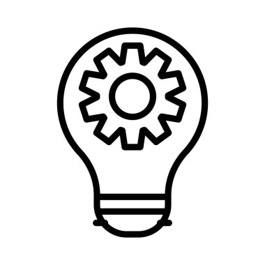 yaratıcı ince çizgi simgesi