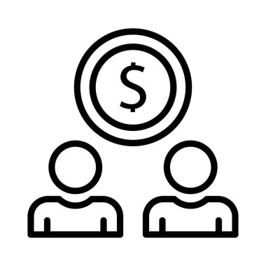 takım ince çizgi simgesi