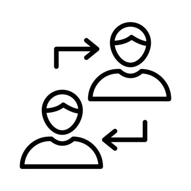 kullanıcı ince çizgi simgesi