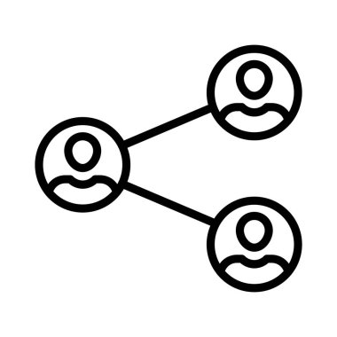 Ağ ince çizgi simgesini