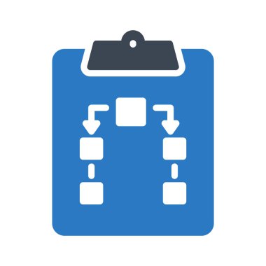 pano glyph renk vektör simgesi