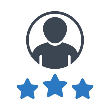 geribildirim glyph renk vektör simgesi