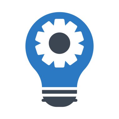 yaratıcı glif renk vektör simge