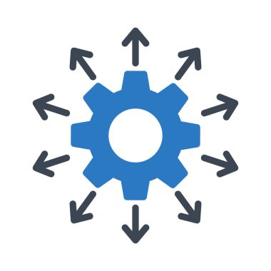 glyph renk vektör simgesini yapılandırma