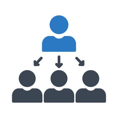 bağlantı glyph renk vektör simgesi