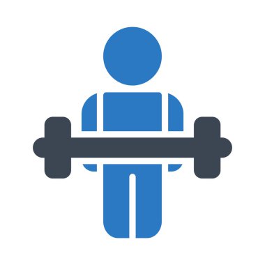 başarı glyph renk vektör simgesi