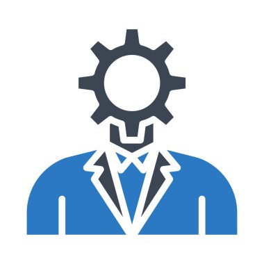 glyph renk vektör simgesini ayarlama