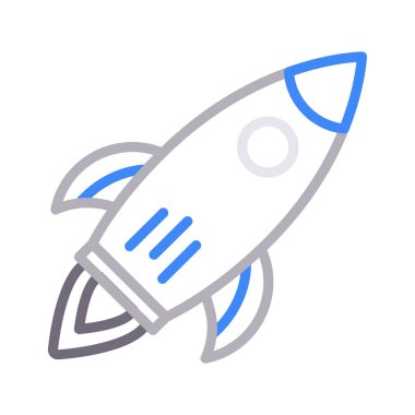 başlangıç renk çizgisi vektör simgesi