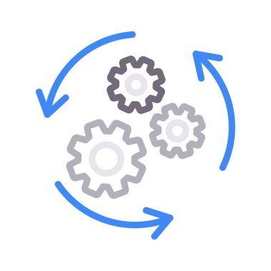 renk çizgisi vektör simgesini ayarlama