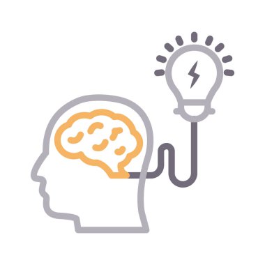 yaratıcı renk çizgi vektör simgesi