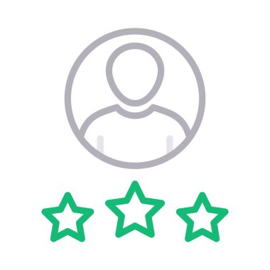 geri bildirim renk çizgisi vektör simgesi