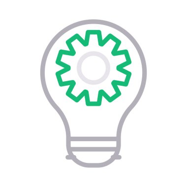 yaratıcı renk çizgi vektör simgesi