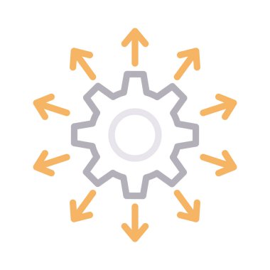 renk çizgisi vektör simgesini yapılandırma