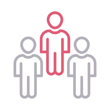 takım renk çizgisi vektör simgesi