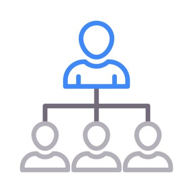 bağlantı renk çizgisi vektör simgesi