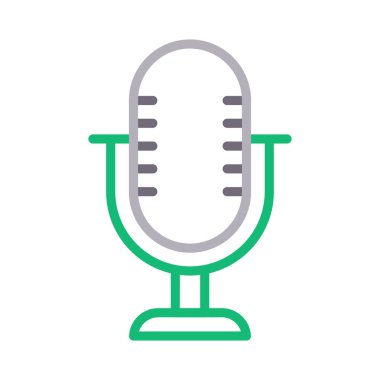 kaydedici renkli çizgi vektör simgesi