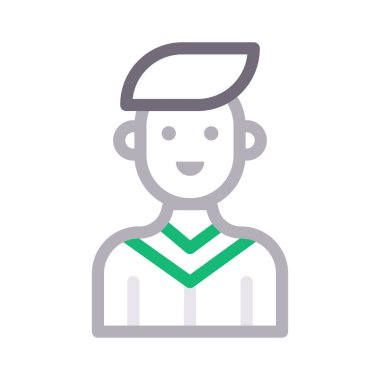 avatar renk çizgisi simgesi