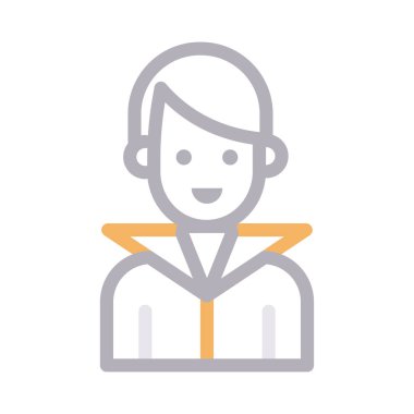 avatar renk çizgisi simgesi