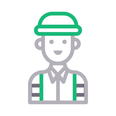 avatar renk çizgisi simgesi