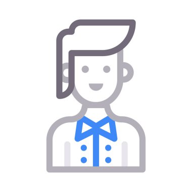 erkek renk çizgisi simgesi