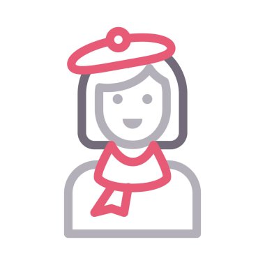 koruma renk çizgisi simgesi