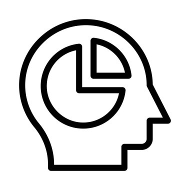 grafik ince çizgi simgesi