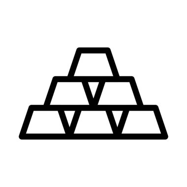 ingot ince çizgi simgesi