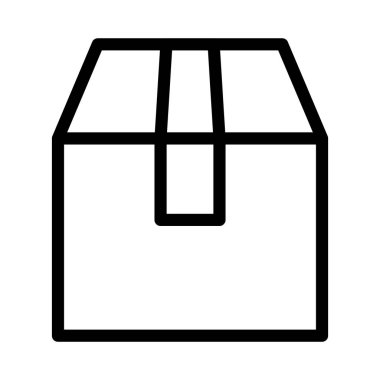 karton ince çizgi simgesi