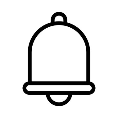 Zil ince çizgi simgesini