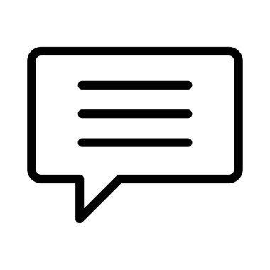 kabarcık ince çizgi simgesi