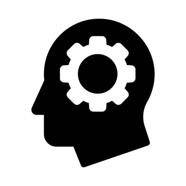 glyph düz vektör simgesini ayarlama