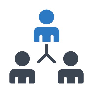 bağlantı glyph renk vektör simgesi