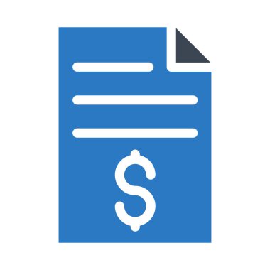 dosya glif renk vektör simgesi