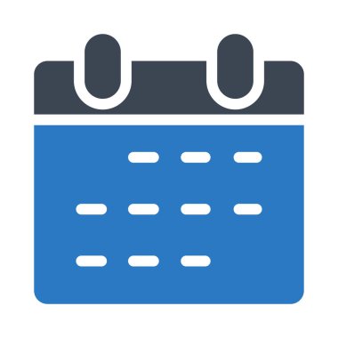 tarih glyph renk vektör simgesi