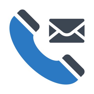 mesaj glyph renk vektör simgesi