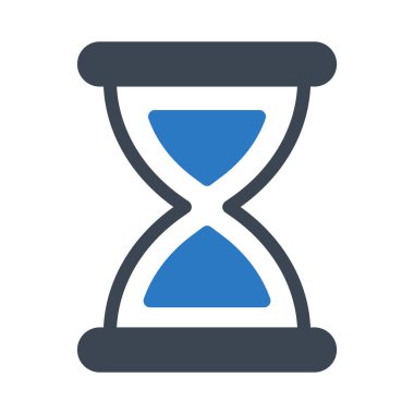 kronometre glyph renk vektör simgesi