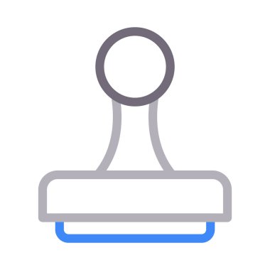 doğrulanmış renk çizgisi vektör simgesi