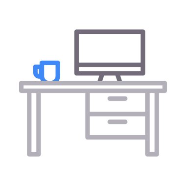 tablo renk çizgisi vektör simgesi